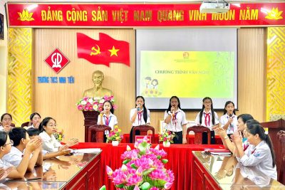 Trường THCS Ninh Tiến tổ chức đại học liên đội năm học 2025-2026