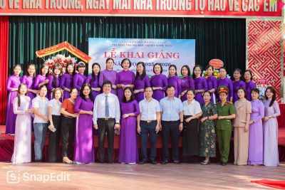 Trường THCS Ninh Tiến tổ chức lễ khai giảng năm học mới 2025-2026