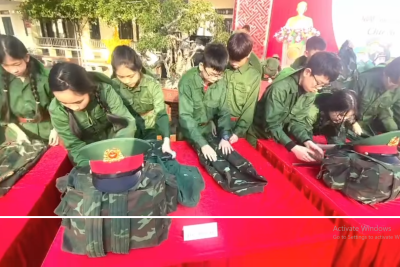 Hoạt động chào mừng ngày Quân đội nhân dân Việt Nam 22/12